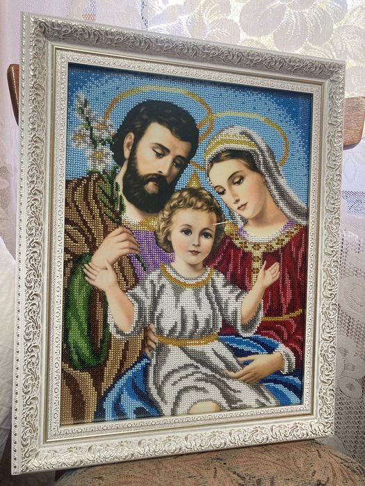 Святе сімейство бісером
