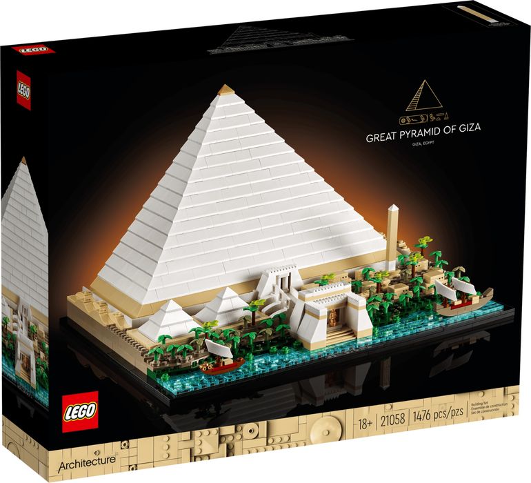 Conjunto LEGO Architecture – Sets Novos e Selados