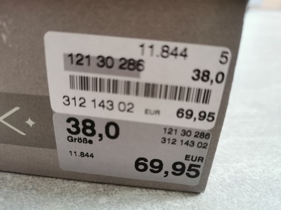 Nowe COX baleriny 38 37 balerinki pudrowy brudny róż nude skórzane but