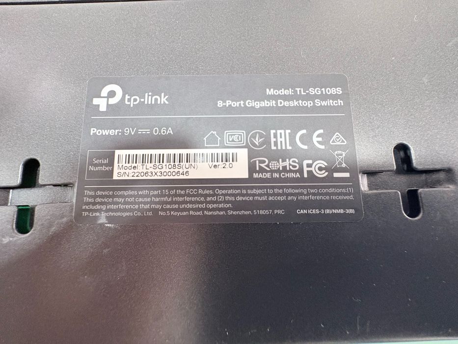 TP-Link TL-SG108S – Switch Gigabit 8 Portas [82]