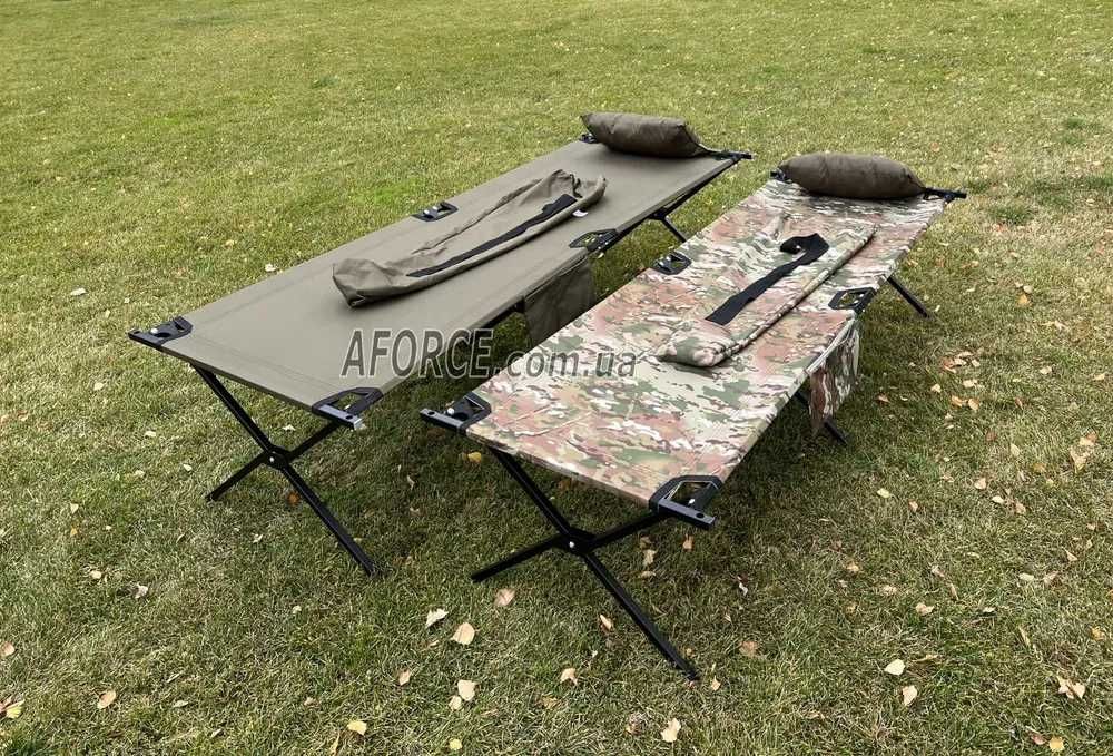 196х67 206х72 розкладачка НАТО ліжко раскладушка военная армейская