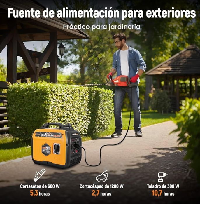 Gerador MXR3800 inverter Silencioso 3200W - Novo