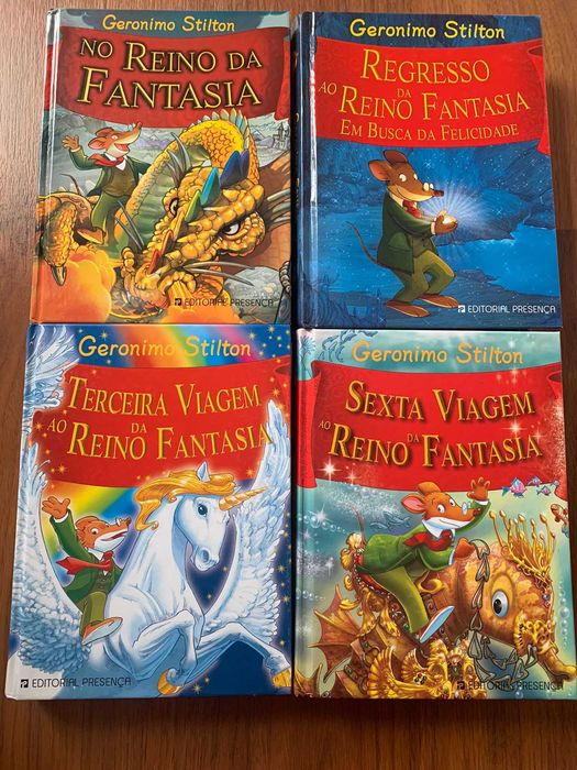 Vários Livros Geronimo Stilton