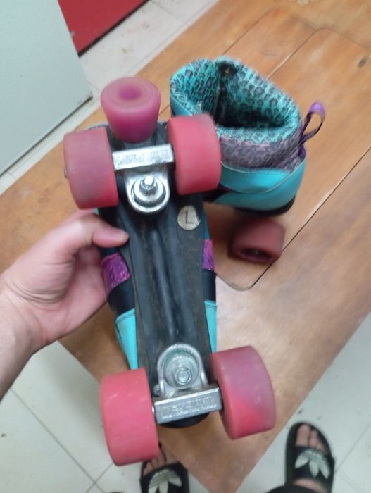 Rio Leopard Quad Skate Roller