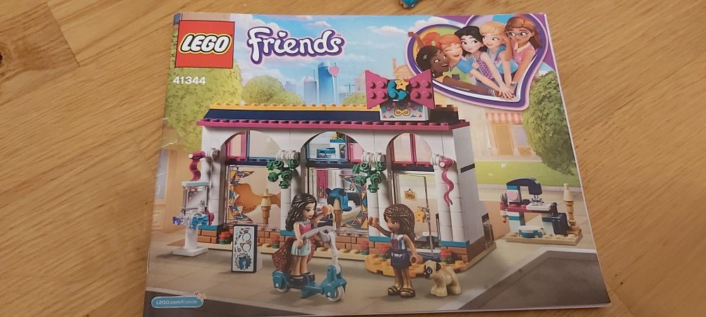 Lego Friends 41344 Sklep z akcesoriami Andrei + salon pieknosci