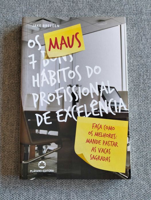 Livro "Os maus hábitos do profissional de excelência" de JakeBreeden