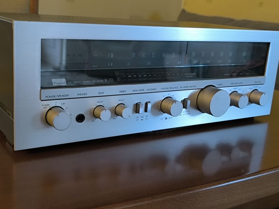 Amplituner SANSUI R70 amplituner w pięknym stanie