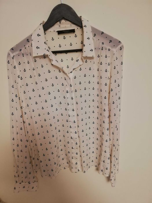 bluzka Max Mara 38 M bluzka jedwabna Max Mara Weekend M 38