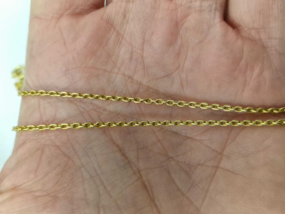 Złoty łańcuszek męski/ 585/ 6.57 gram/ 60cm/ WWJ/ 1963-65/ Ankier