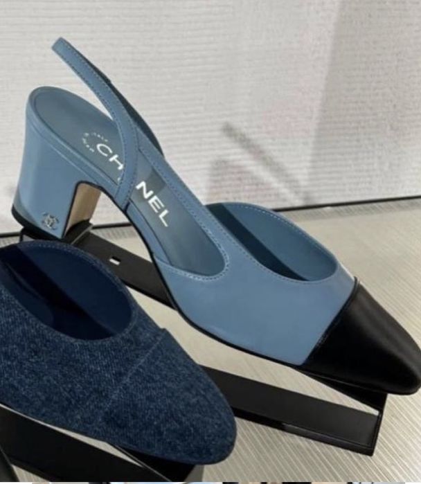 Туфлі слінгбеки chanel різні