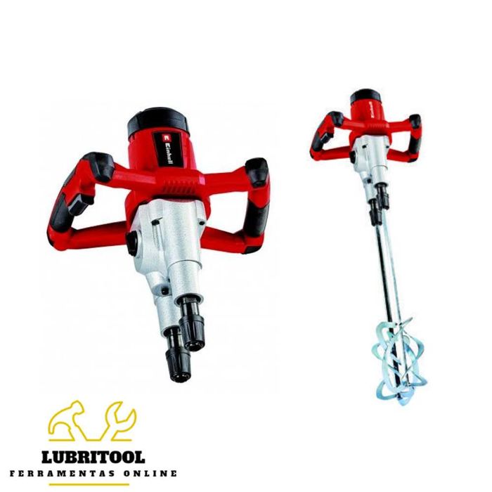 EINHELL Misturador 1600W + 2x Varas p/Argamassa 16585.24 | NOVOS