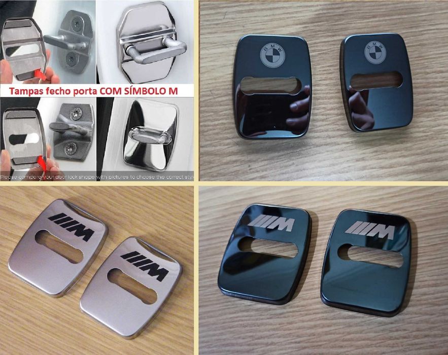 Capas pedais BMW | Pack M | PERFORMANCE | PRETOS ou CROMADOS