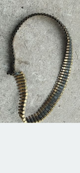 Сувенірна лєнта 12,7 мм Браунінг, 7,62×51 М240