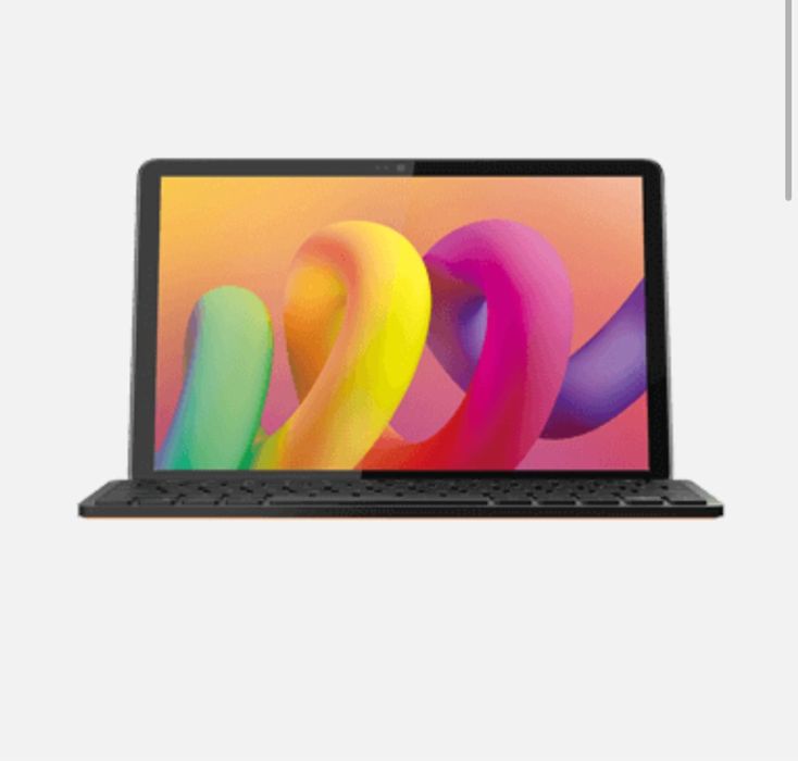 Tablet com teclado e xapa