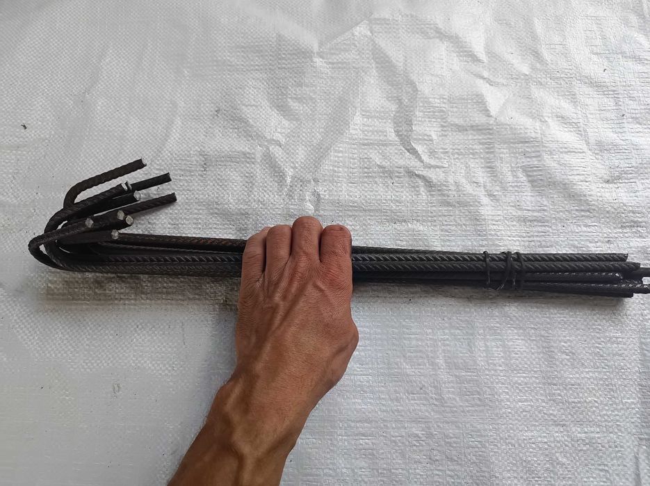 Kotwa stalowa 50 cm 50 szt fi 8 mm Kotwy Szpilka ,Szpila Śledź Wysyłka