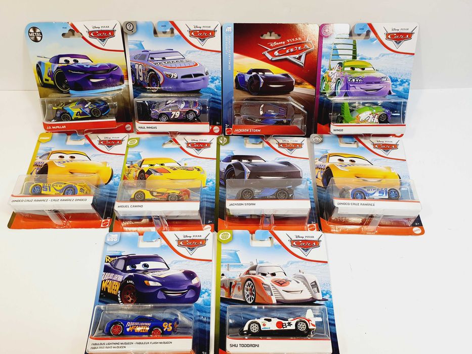 Auta - Cars - Metalowe firmy Mattel