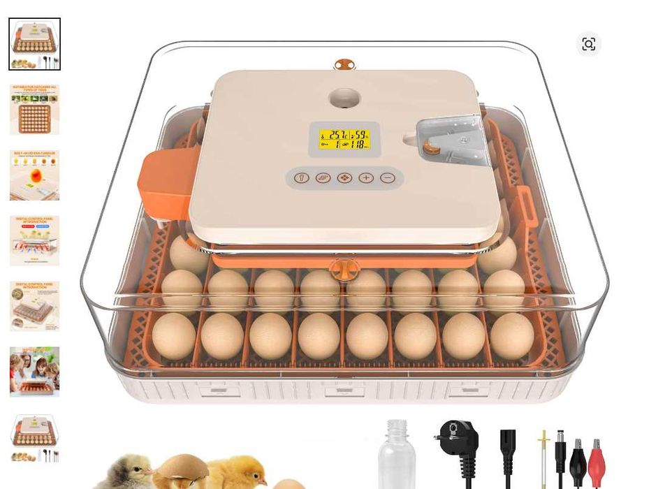Chocadeira Totalmente Automática 63 ovos