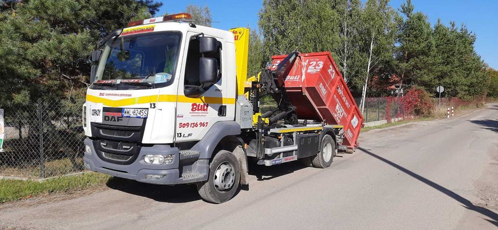 Wywóz Śmieci Gruzu Odpadów Kontenery Worki BIGBAG Grodzisk Mazowiecki