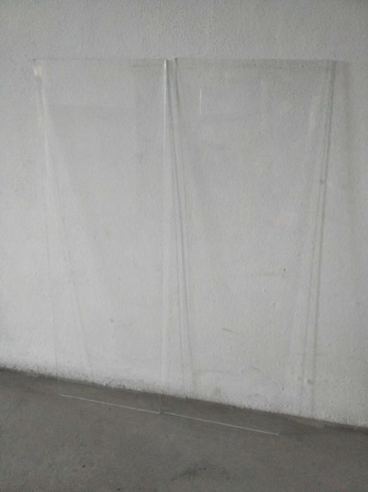 Painéis / placas de vidro 79-177 cm x 28-47 cm