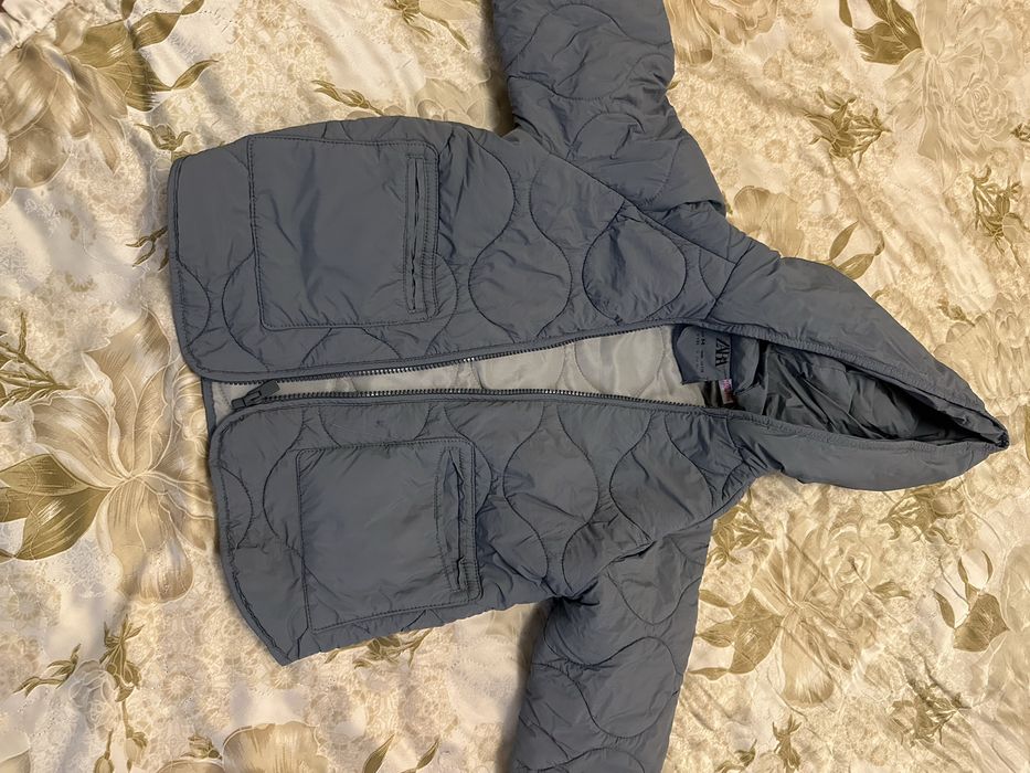 Куртка zara дитяча демісезонна стьобана