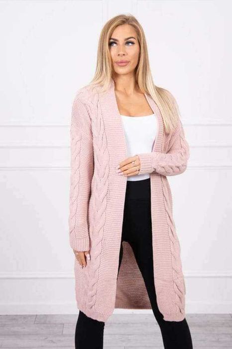 Sweter Kardigan splot warkocz- super jakość, płatność przy odbiorze!!!