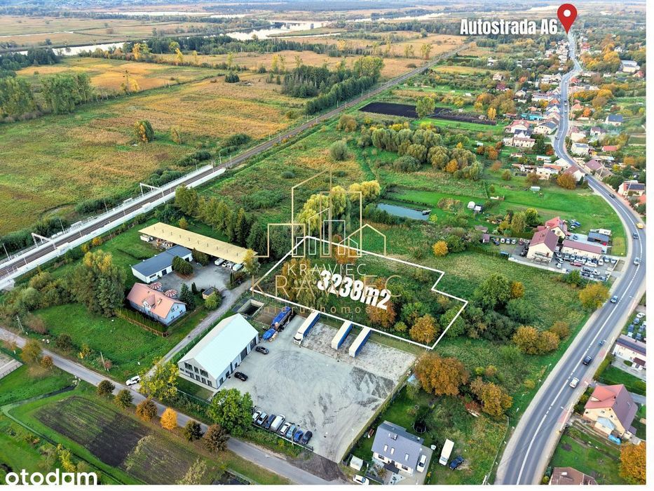 Działka przemysłowa / Radziszewo / WZ/ Media