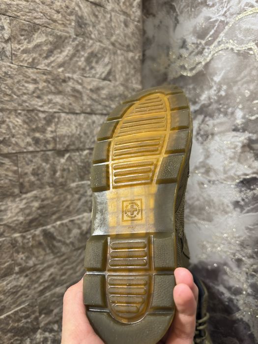 Dr Martens Combs J DMS Olive Extra Tough Nylon Rubbery