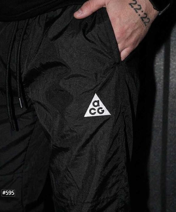 Черные | Спортивные Брюки Nike Acg гортекс | Штани Найк Асг goretex