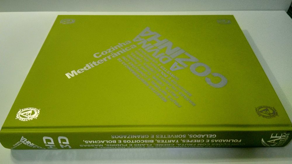 A Divina Cozinha Mediterrânica - Edição colecionador (6 livros+4 DVD)