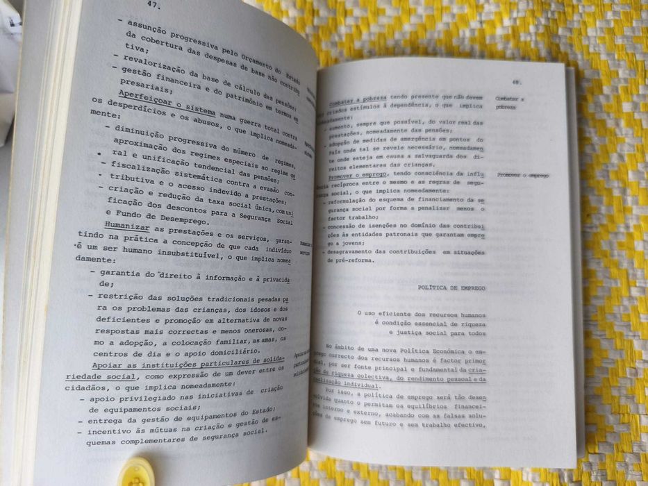 PSD -Eleições para a Assembleia da República - 1985 Programa Eleitoral do Governo