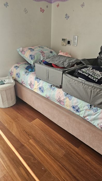 Sommier solteiro + colchão