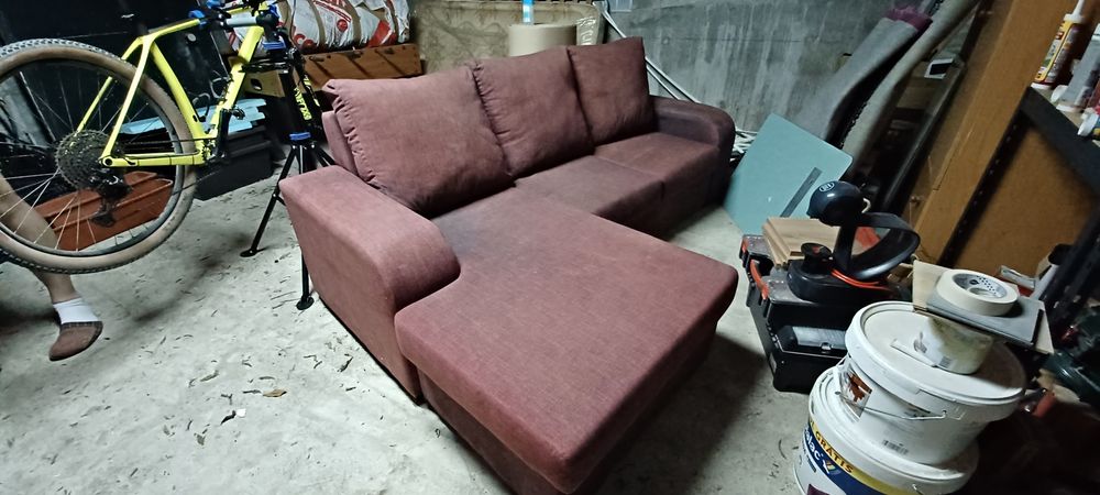 Sofá com chaiselong