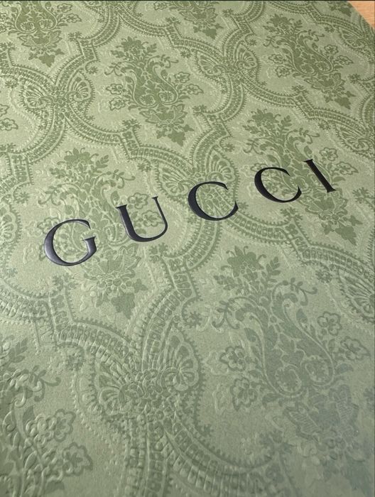 Torba torebka papierowa Gucci nowa oryginalna zielona
