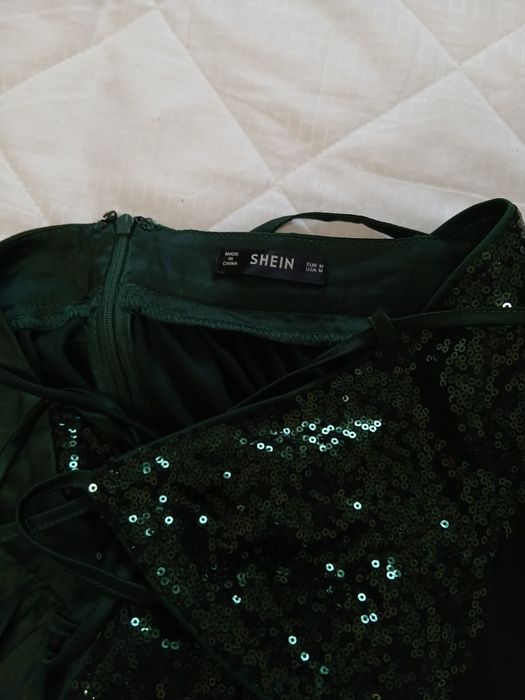 Святкова сукня зелена Shein розмір M