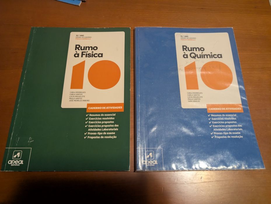 Cadernos Atividades 10º ano