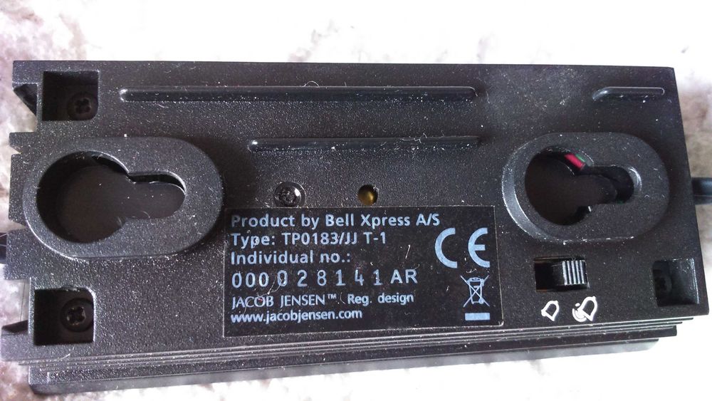 Телефон стаціонарний провідний Jacob Jensen TP-0183