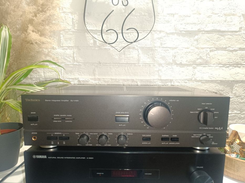 Wzmacniacz Technics po przeglądzie
