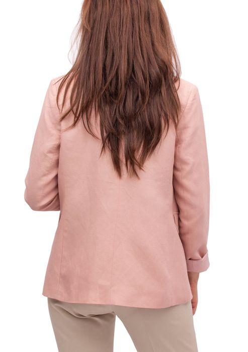 Marynarka Damska Żakiet Damski Lniany Elegancki 42