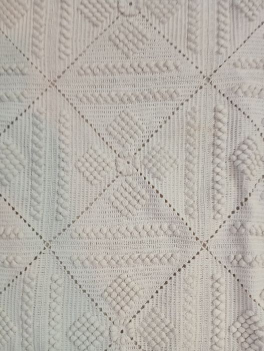 Colcha em crochê