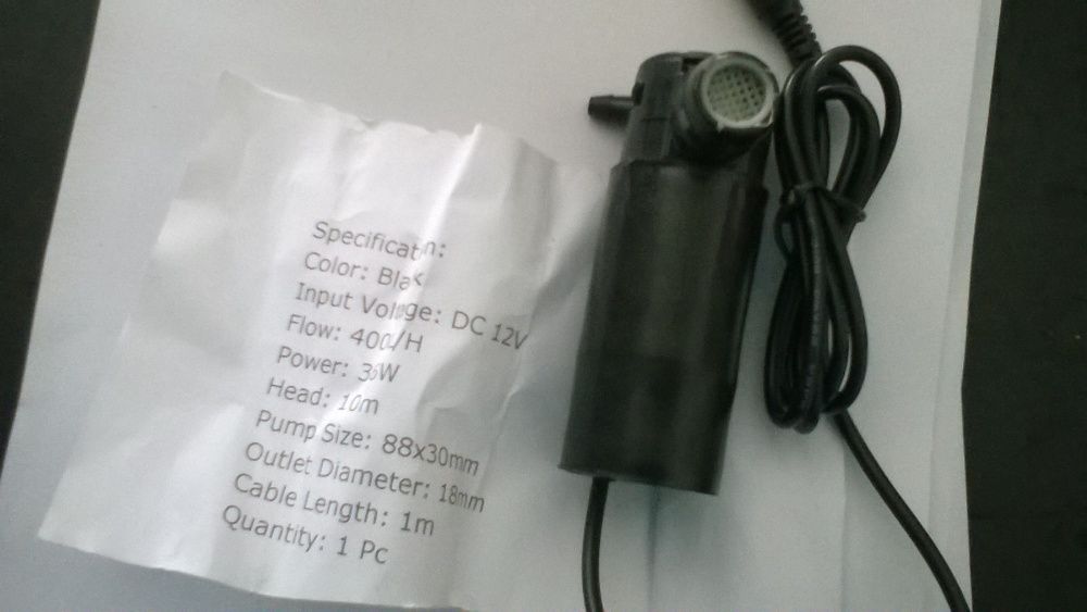 Bomba de água 12v/24v