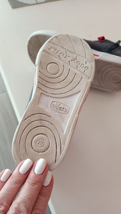 Кросівки хайтопи кеди шкіра Chicco