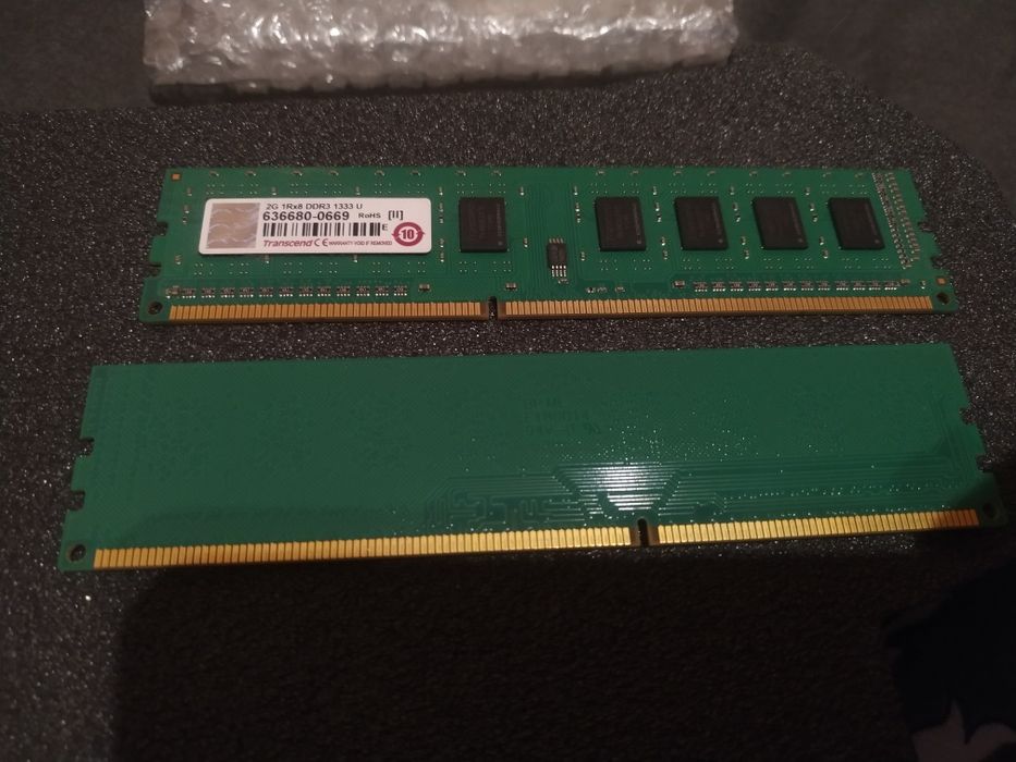 Память DDR 3 2x2gb Transcend
