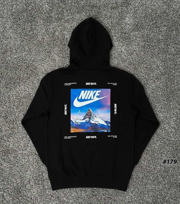 Кофта Nike Jordan — Биг Принт — Graphity — XS S M L XL — Худи Найк