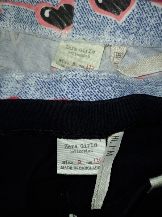 Krótkie legginsy kolorowe 4pack 110