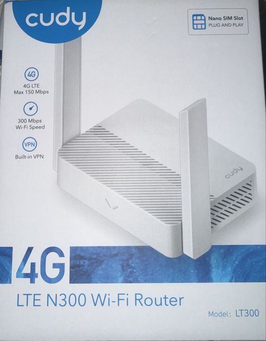 Router 4G Cudy LTE N300
