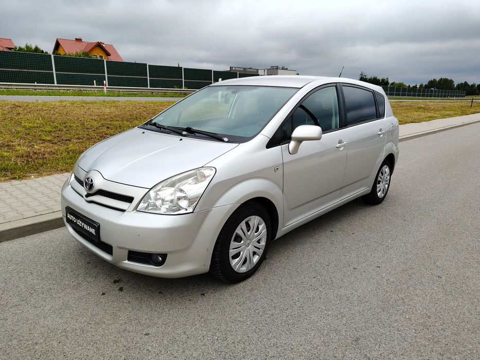 Toyota Corolla Verso Kamera cofania / Nawigacja / Tempomat / Serwisowany