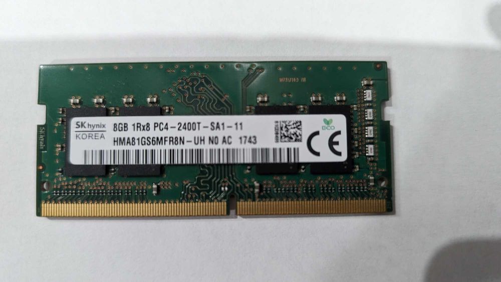 8GB SODIMM HMA81GS6MFR8N-UH SK hynix 1Rx8 8GB DDR4 PC4-19200 2400MHz