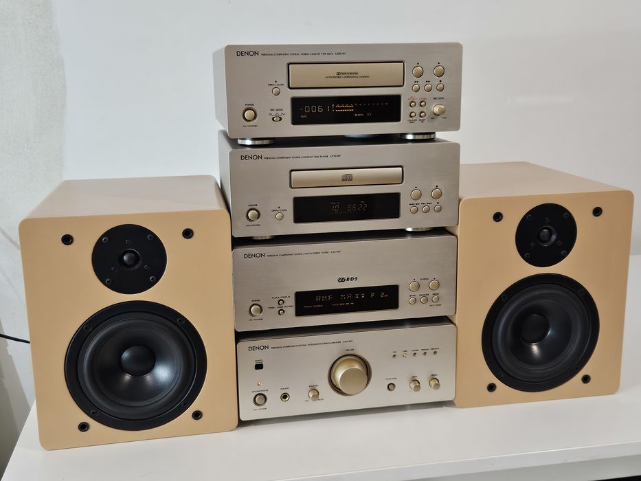 WIEŻA DENON F07 jak Nowa w Kartonie pilot głośniki