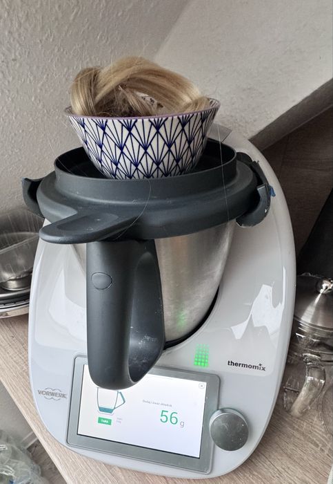 Włosy naturalne dziecięce farbowane