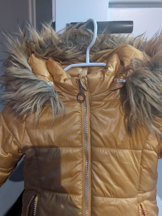 Kurtka zimowa dziewczęca